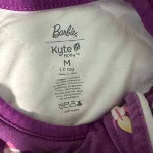 Barbie x Kyte Baby Purple sleep sack